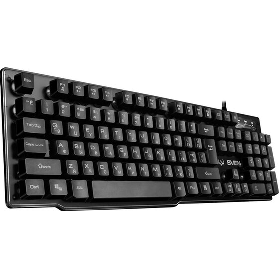 Sven KB-G8500 Gaming Μεμβράνης Ενσύρματο Πληκτρολόγιο RGB Μαύρο (US) image 3