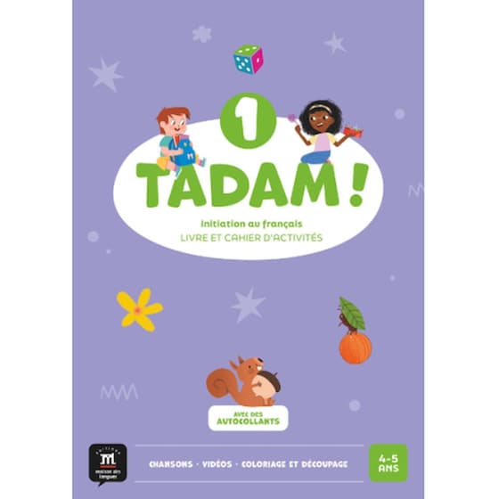 Tadam 1 Livre & Cahier D'activités image 0