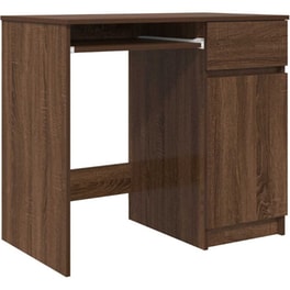 Γραφείο VidaXL από Επεξεργασμένο Ξύλο 86x49x76 cm - Καφέ Δρυς