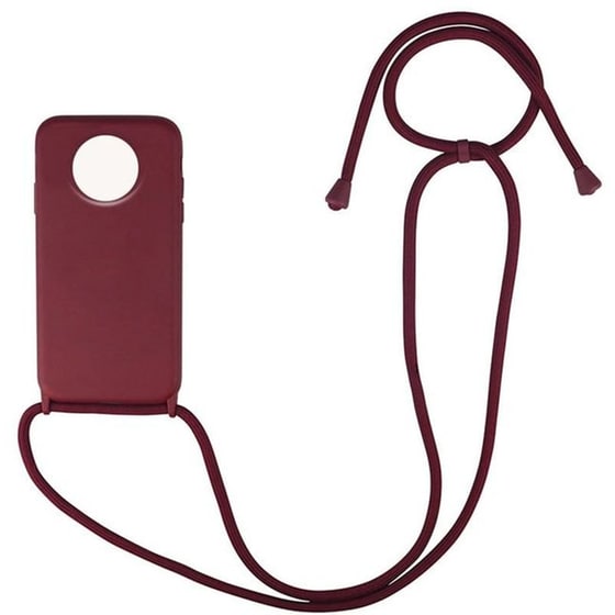 Θήκη Xiaomi Redmi Note 9T - Sonique Carryhang Με Κορδόνι - Μπορντό image 0