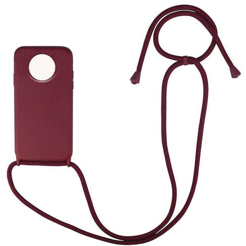 Θήκη Xiaomi Redmi Note 9T - Sonique Carryhang Με Κορδόνι - Μπορντό SONIQUE