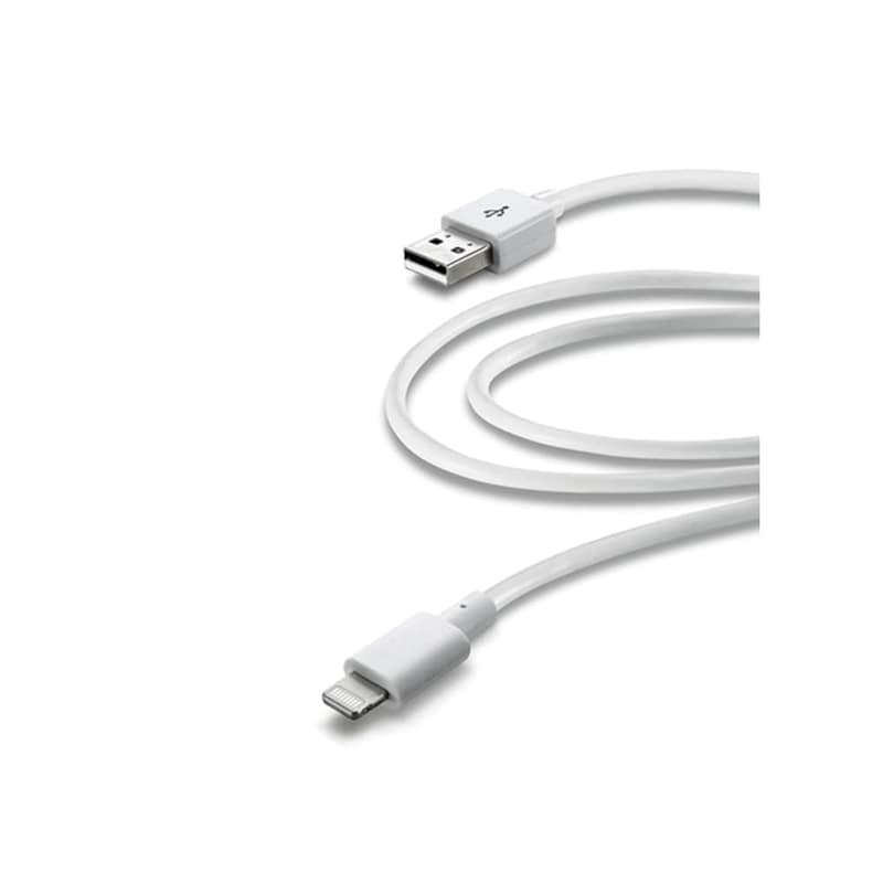 Καλώδιο Καλώδιο Cellular Line Lightning to Usb 2m - White