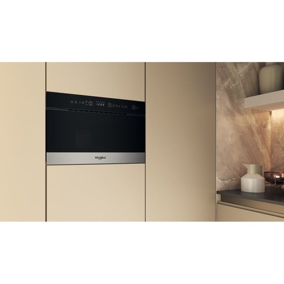 WHIRLPOOL WMN574BXA με Grill 22 Lt Inox Εντοιχιζόμενος Φούρνος Μικροκυμάτων image 4