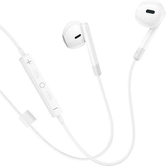 Ακουστικά Handsfree Hoco M109 Earbuds 3.5mm Jack - Λευκό image 2