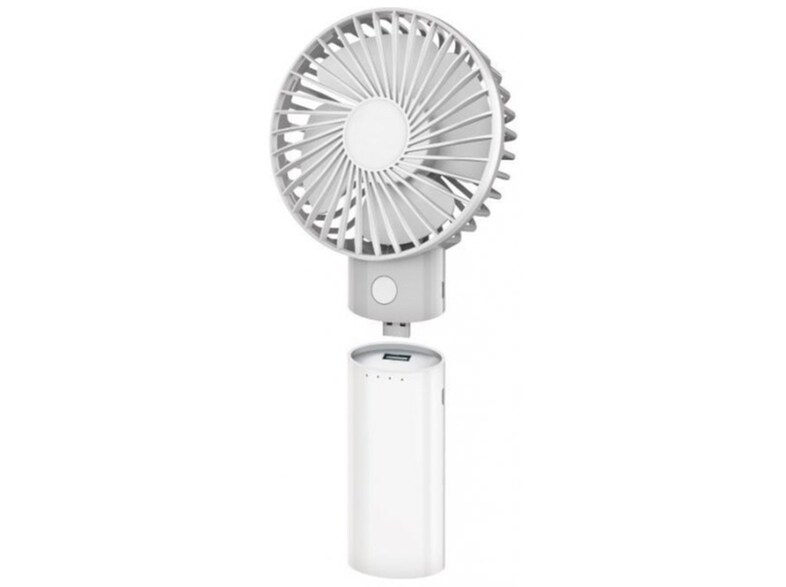Εικόνα Powerbank &amp; Ανεμθστήρας Platinet 4.000 mAh - Λευκό