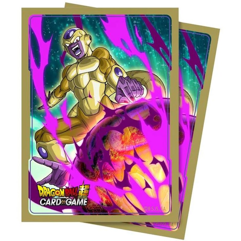 Ultra Pro Dragon Ball Super Standard Size Deck Golden Frieza Protector Sleeves 65 Τμχ