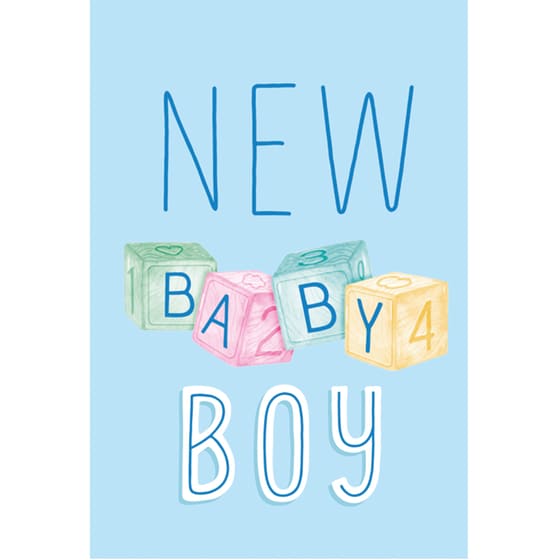 Ευχετήρια Κάρτα Legami New Baby Boy - 11.5x17cm image 0