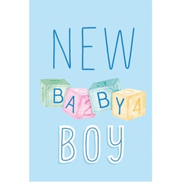 Ευχετήρια Κάρτα Legami New Baby Boy - 11.5x17cm