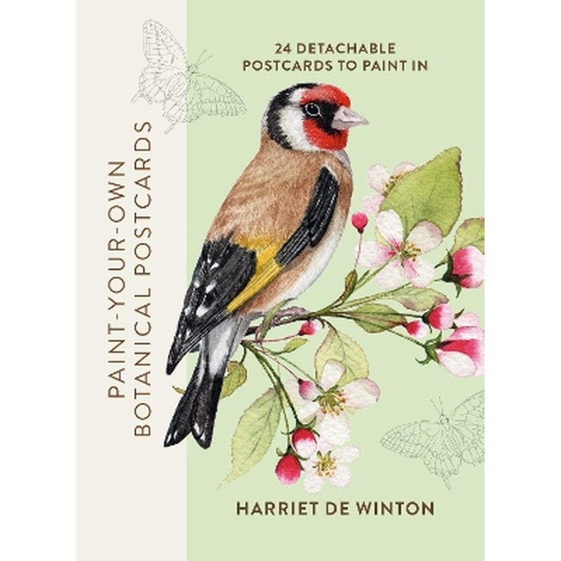 Paint-Your-Own Botanical Postcards