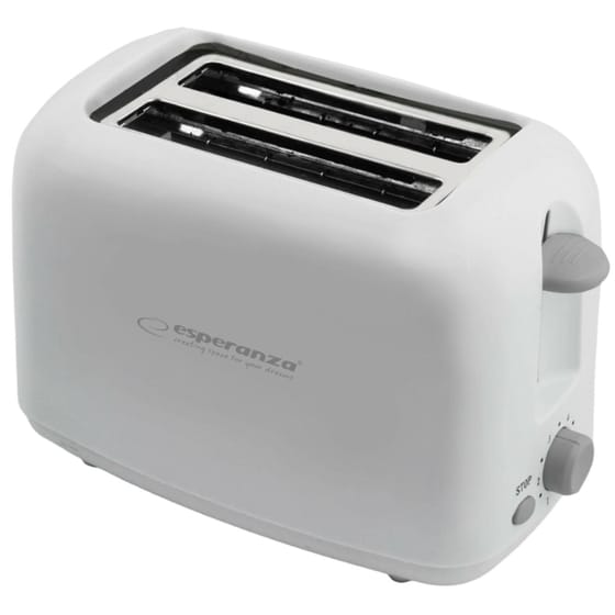 ESPERANZA CIABATTA EKT002 2 Θέσεων 600W Λευκό Φρυγανιέρα image 0