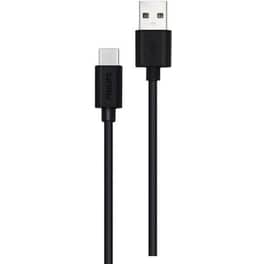 Καλώδιο δεδομένων Philips Dlc3104a/00 Usb to Usb-C 1.2m - Black