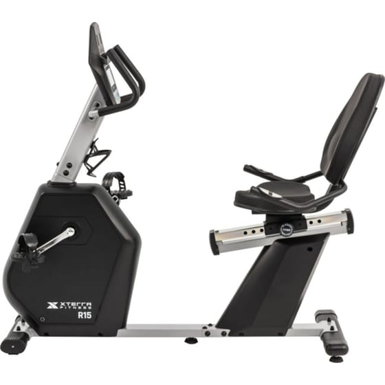Ποδήλατο Γυμναστικής XTERRA Καθιστό R15 43345 - Μαύρο/Γκρι image 4