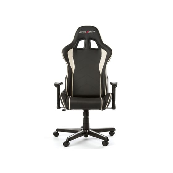 Gaming Chair DXRacer Formula OH/FL08/NW Μαύρο/Λευκό image 1