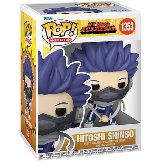Funko Pop! Animation - My Hero Academia - Hitoshi Shinso #1353 & Chase image 1