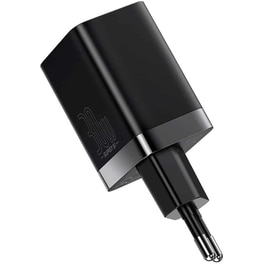 Φορτιστής Πρίζας Baseus Super Si Pro 2ports Usb,Usb-C 30W - Black