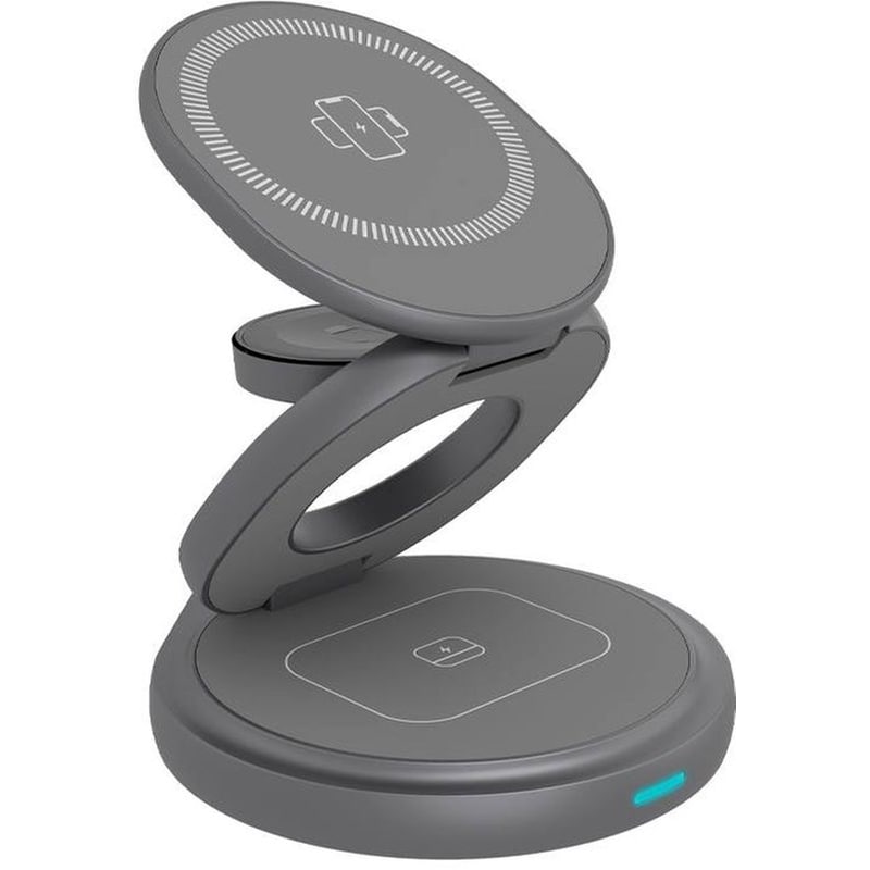 Ασύρματος Φορτιστής Icy Box Raidsonic (Qi Pad) PD - Γκρι