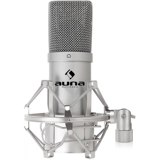 Auna Pro HK-MIC-900S Πυκνωτικό USB Μικρόφωνο - Ασημί image 0