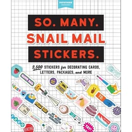 So. Many. Snail Mail Stickers.