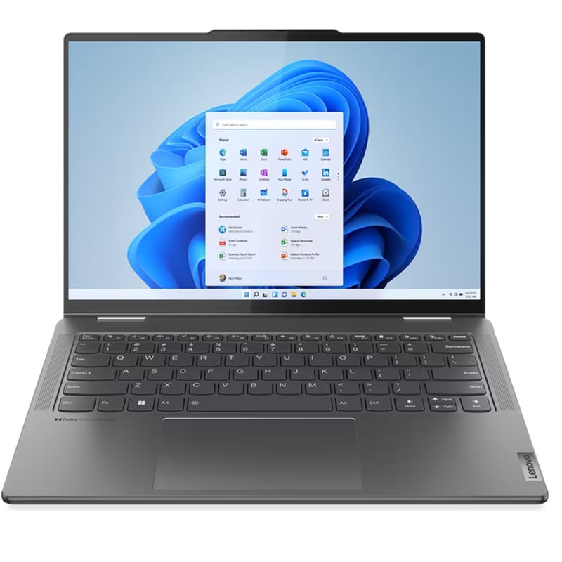 Laptop Lenovo Yoga Touch 7 14IRL8 14 WUXGA OLED (Core i5-1340P/16GB/512GB SSD/Iris Xe Graphics/Win11Home)