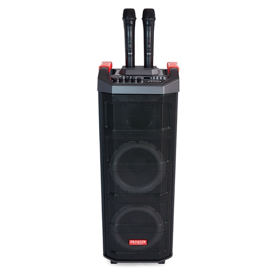 Party Speaker Aiwa KTBUS-608 80W Karaoke με Ασύρματo Μικρόφωνo - Μαύρο image 7