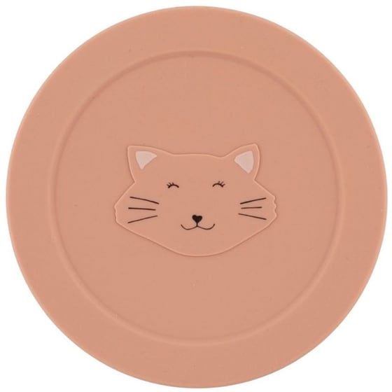 Φαγητοδοχείο Trixie Σιλικόνης Με Καπάκι Γάτα Mrs.Cat image 1