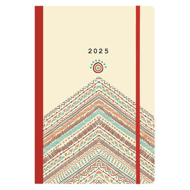NEXT Ημερολόγιο Ημερήσιο Next 2025 12M Boho Style 14x21 cm