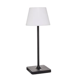 Επαναφορτιζόμενο Πορτατίφ Led Spitishop Φ15x39 cm - Μαύρο/Λευκό