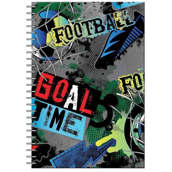 Τετράδιο Σπιράλ Back Me Up Β5 2 Θεμάτων Goal T Rex (1 Τεμάχιο) image 2