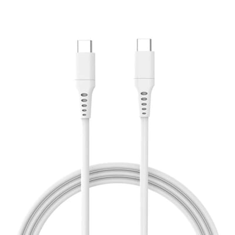 INOS Καλώδιο δεδομένων Inos Usb-C to Usb-C 1m - White