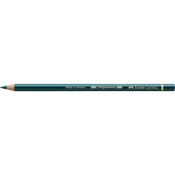 Ξυλομπογιά Faber Castell Polychromos 158 Deep Cobalt Green image 1