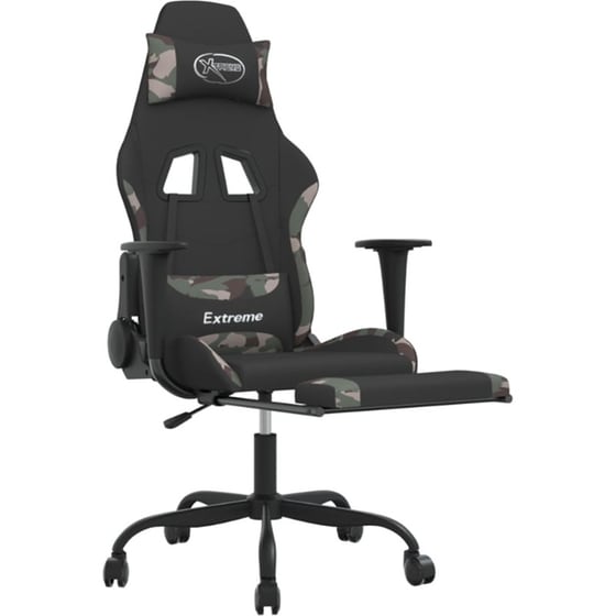 Καρέκλα Gaming VIDAXL 345490 με Υποπόδιο image 1