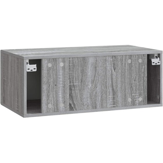 Επιτοίχιο Έπιπλο Τηλεόρασης VidaXL 59.5x41x30 cm - Γκρι Sonoma image 6