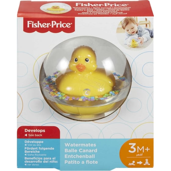 Fisher Price Παιχνίδι Μπάνιου Μπαλίτσα Με Παπάκι -Τυχαία Επιλογή Σχεδίου image 0