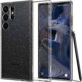 Θήκη Samsung Galaxy S23 Ultra - Spigen Liquid Crystal Glitter - Διάφανο