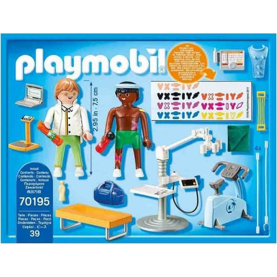 PLAYMOBIL® City Life Κέντρο Φυσιοθεραπείας (70195) image 2