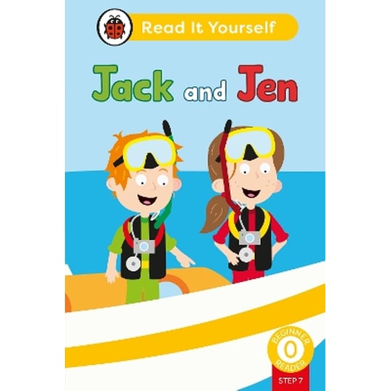 Jack and Jen (Phonics Step 7): Read It Yourself - Level 0 Beginner Reader image 0