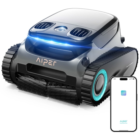 AIPER Scuba S1 Pro για Πισίνες Μαύρη Σκούπα Ρομπότ image 0
