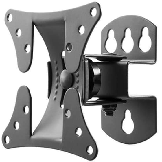 Βάση Τηλεόρασης Brateck Επιτοίχια – LCD-501 με Κλίση 13" - 27" έως 30 kg image 1