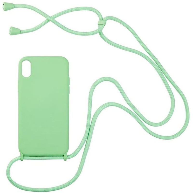 Θήκη Apple iPhone XS - Sonique Carryhang Με Κορδόνι - Πράσινο