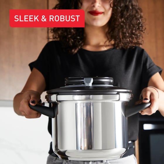 Χύτρα Ταχύτητας TEFAL P4551531 10 L Inox image 16