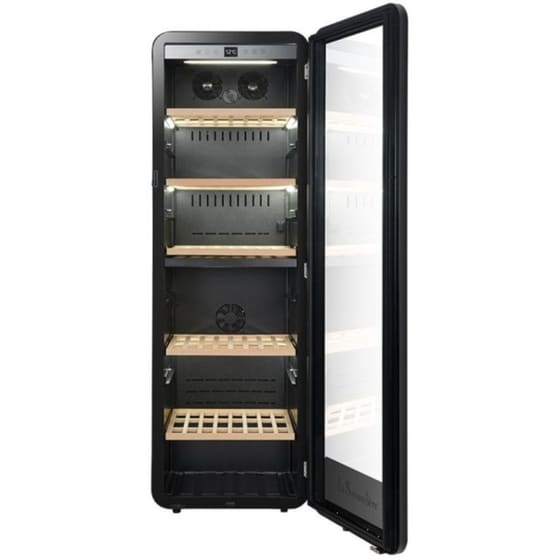 LA SOMMELIERE APOGEE190DZ για 181 Μπουκάλια Μαύρο Συντηρητής Κρασιών image 5