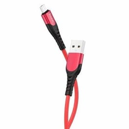Καλώδιο δεδομένων Hoco U80 Cool Silicone Usb to Micro usb 1.2m - Red