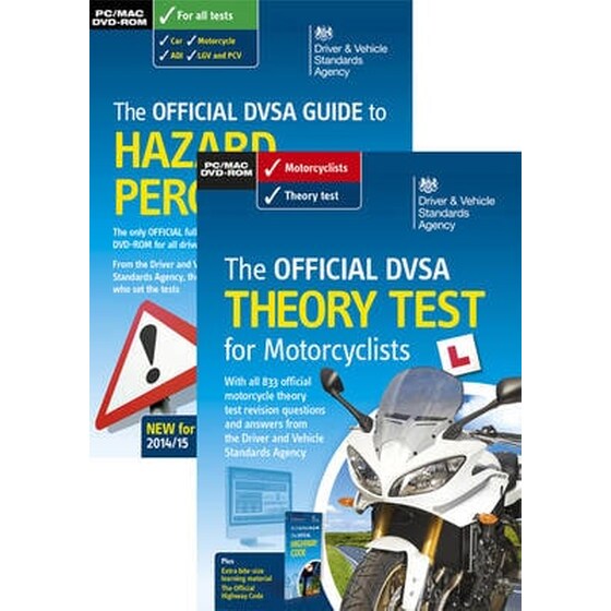 The official DSA theory test for motorcyclists DVD pack image 0