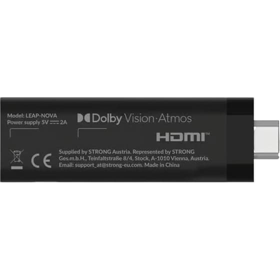 Media Player Strong Leap-Nova Stick 4K - Μαύρο image 0