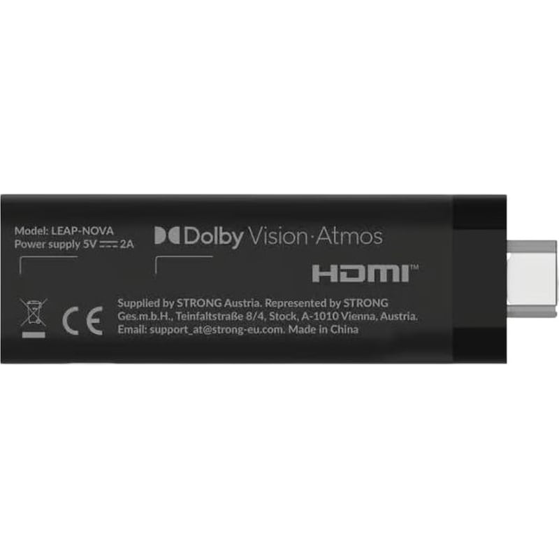 STRONG Media Player Strong Leap-Nova Stick 4K - Μαύρο