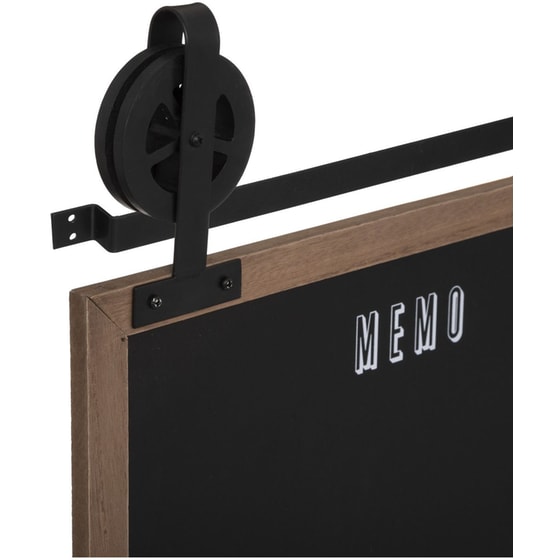 Μαυροπίνακας Διακοσμητικό Τοίχου Spitishop Μεταλλικός 55x68cm image 1