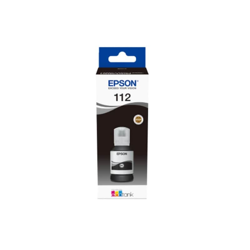 Epson 112 Μαύρο Μελάνι Εκτυπωτή C13T06C14A