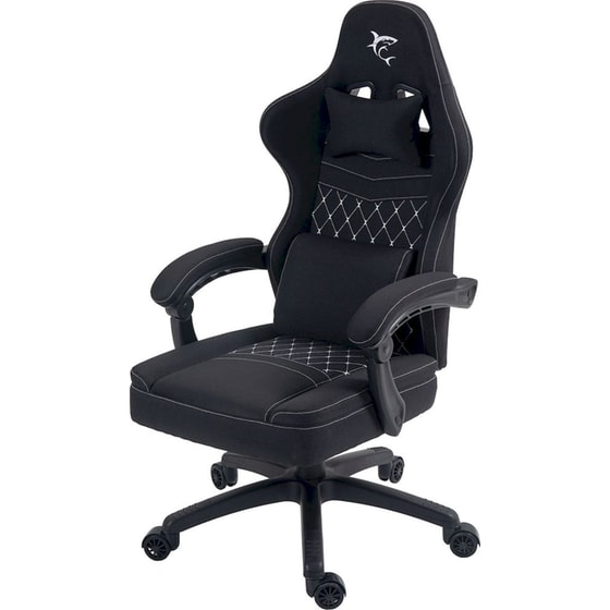 Καρέκλα Gaming White Shark Austin Υφασμάτινη - Μαύρη image 10