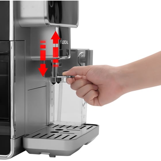 LEXICAL LEM-0690 15bar Inox Μηχανή Espresso image 4