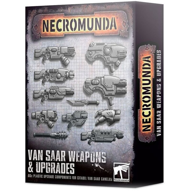 Van Saar Weapons And Upgrades Necromunda GAMES WORKSHOP